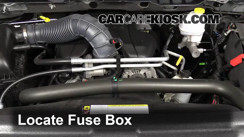2012 Ram 1500 SLT 5.7L V8 Crew Cab Pickup Fuse (Engine) Check